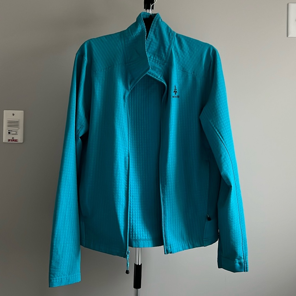 Woods Technical Zip Up, Blue